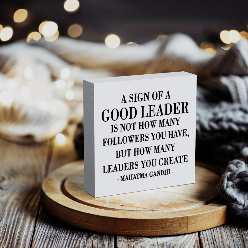 1 įkvepiančios citatos PVC logotipas – Mahatmos Gandžio „gėrio logotipas“,