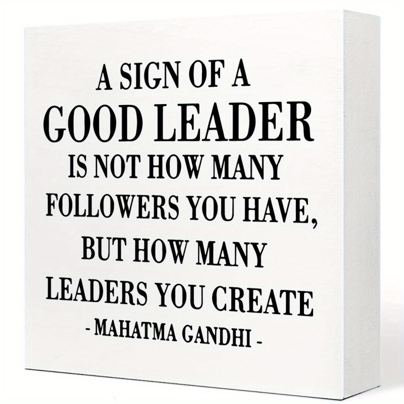 1 įkvepiančios citatos PVC logotipas – Mahatmos Gandžio „gėrio logotipas“,