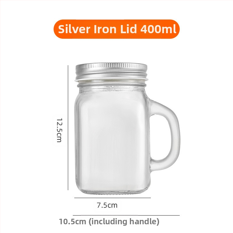 Amazon 40ml Mini pahar cu mâner pahar mic de vin 120ml cafea ceai lapte ceașcă Mason Cup