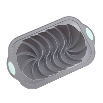 4 чаши малка двуцветна стоманена пръстенна резбована форма за препечен хляб правоъгълна форма за хляб и торта фурна за печене силиконова форма винт