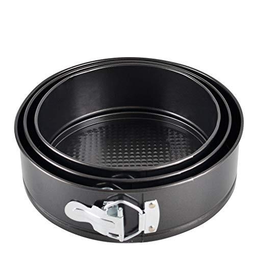 Удебелена незалепваща кръгла катарама за торта, плоча за пица, катарама, въглеродна стомана, форма за печене 4/7/9