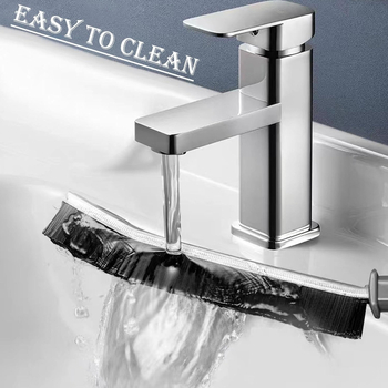 Šķērsgriezuma spraugu birste, 10 daļu spraugu tīrīšanas birstes komplekts, daudzfunkcionāls mazs stūra spraugas logu sliežu vannas istabas virtuves instrumenti