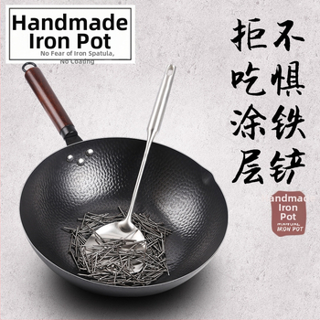 Zhangqiu Wok Raud Wok Wok Mittenakkuva Woki Majapidamises Katmata Induktsioonpliit Gaas Lameda Põhi