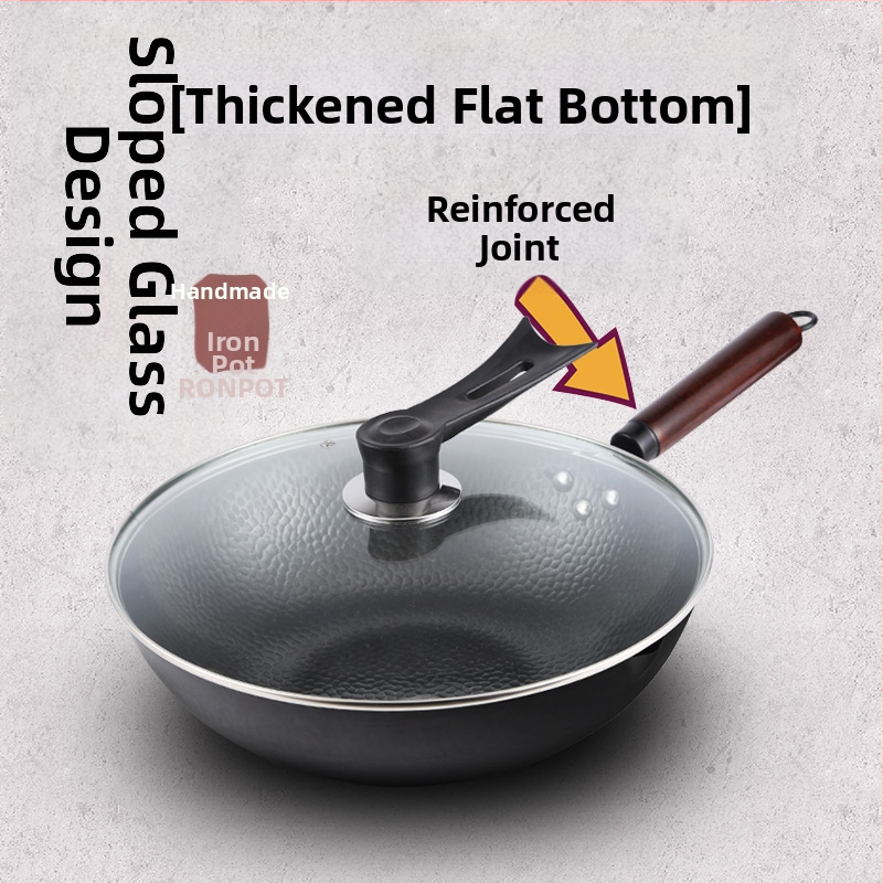 Zhangqiu Wok Raud Wok Wok Mittenakkuva Woki Majapidamises Katmata Induktsioonpliit Gaas Lameda Põhi