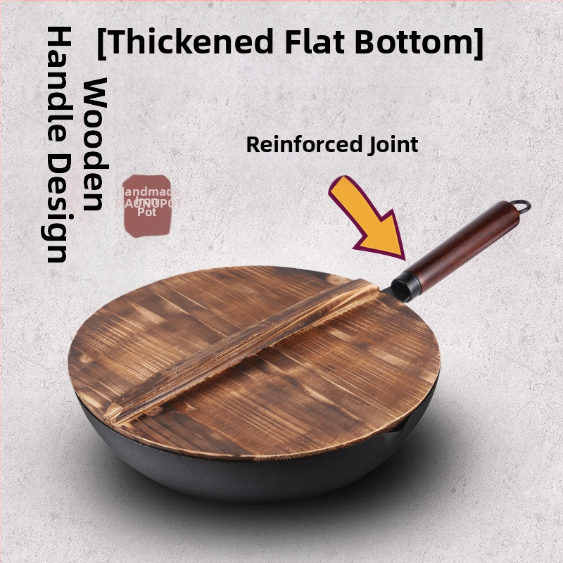 Zhangqiu Wok Raud Wok Wok Mittenakkuva Woki Majapidamises Katmata Induktsioonpliit Gaas Lameda Põhi