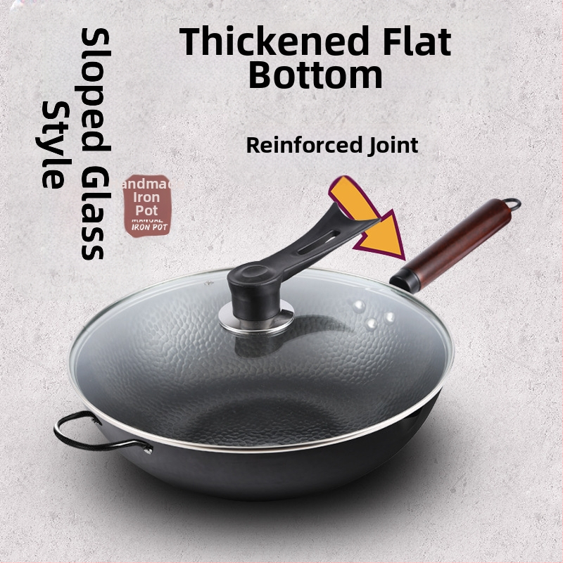 Zhangqiu Wok Raud Wok Wok Mittenakkuva Woki Majapidamises Katmata Induktsioonpliit Gaas Lameda Põhi