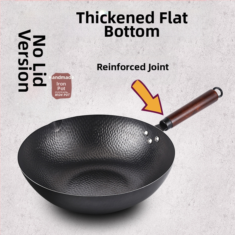 Zhangqiu Wok Raud Wok Wok Mittenakkuva Woki Majapidamises Katmata Induktsioonpliit Gaas Lameda Põhi