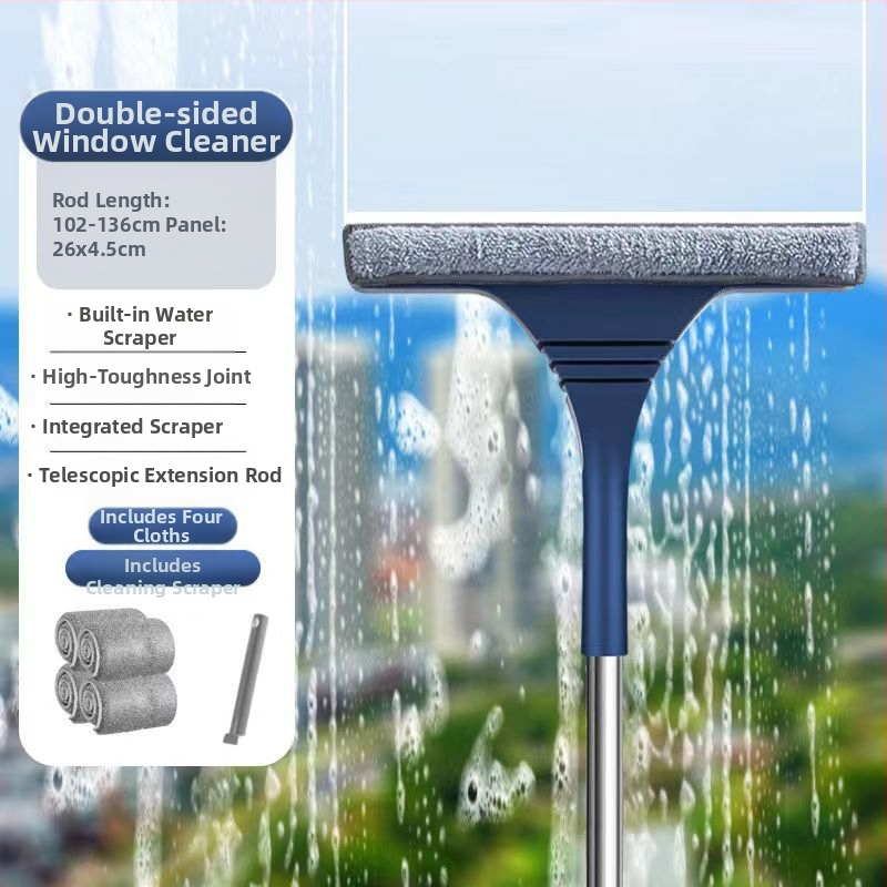 Klaasipuhastusvahend Kodumajapidamises kasutatav kõrghoonete välisaknapuhasti Kahepoolne puhastus Spetsiaalne klaasipuhasti Aknapuhasti