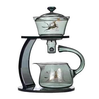 Arbatos ruošimo rinkinys, tinkantis prie magnetinio arbatinuko, stiklinis arbatos rinkinys, magnetinis pusiau automatinis arbatos ruošimo rinkinys, biuro namams