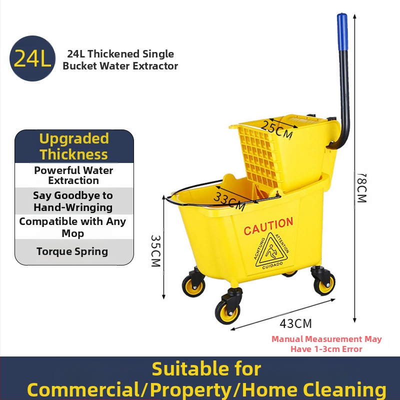 Veepressiga mopiämber Pigistav ämber Kodumajapidamises kasutatav mopiämber Puhastusmopp Automopiämber Käed-vabad mopiämber