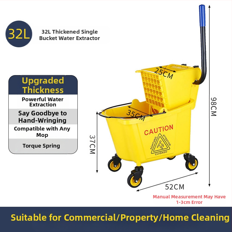 Veepressiga mopiämber Pigistav ämber Kodumajapidamises kasutatav mopiämber Puhastusmopp Automopiämber Käed-vabad mopiämber