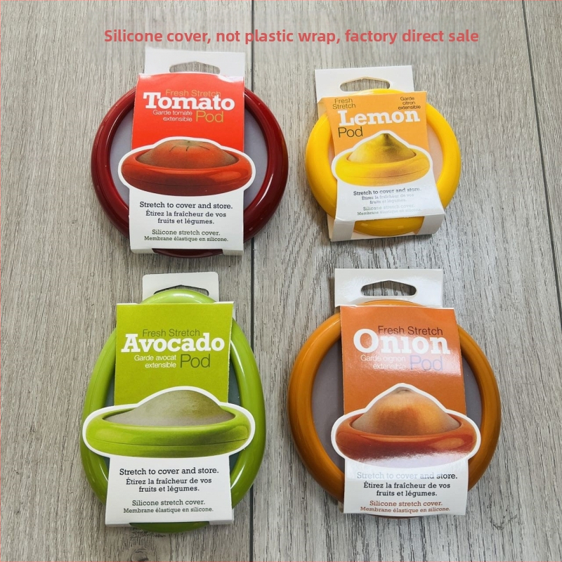 Prozirna folija za kuhinju, kutija za konzerviranje, hladnjak, voće i povrće, napola izrezano, kutija za zamrzavanje, kutija za pohranu povrća, veleprodaja