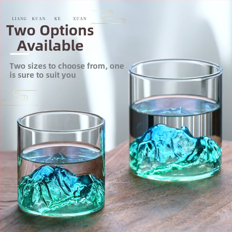 „Guanshan Cup“ buitinis geriamasis puodelis su aukštos kokybės vandens puodeliu, skaidriu borosilikatinio stiklo, aukštos temperatūros atspariu arbatos puodeliu.