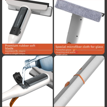 Klaasipühkija majapidamise kõrghoonete aknapesumasin Kahepoolne aknapühkija majapidamispuhastusvahend Soobel Gurgling Muu