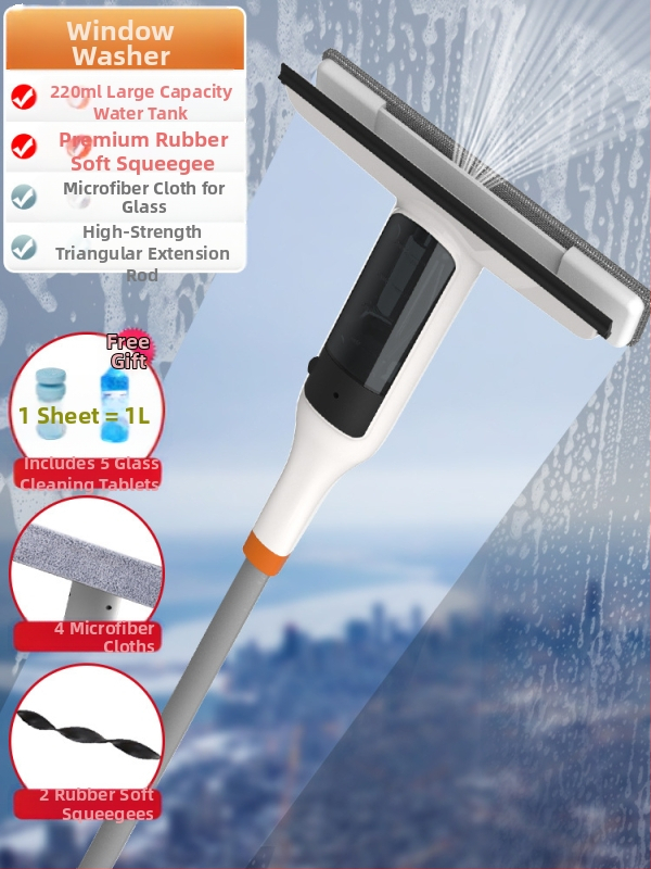 Klaasipühkija majapidamise kõrghoonete aknapesumasin Kahepoolne aknapühkija majapidamispuhastusvahend Soobel Gurgling Muu