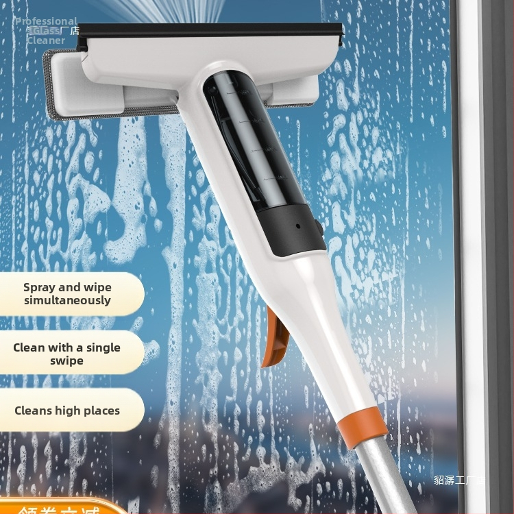 Noslaukiet stiklu mājsaimniecības augstceltņu logu tīrīšanas mašīna divpusēja tīrīšanas loga mājas tīrīšanas rīks Sable gurgling cits