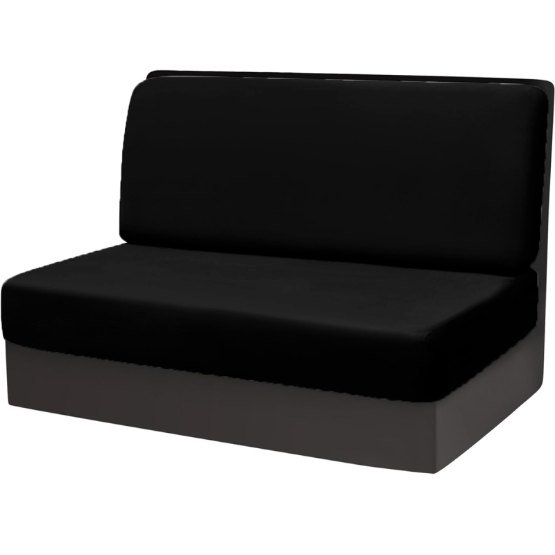 Калъфка за възглавница за диван в кемпер, 2 части, сребърна лисица, прахоустойчива, устойчива на надраскване, калъфка за възглавница за ресторант, хотел, карта