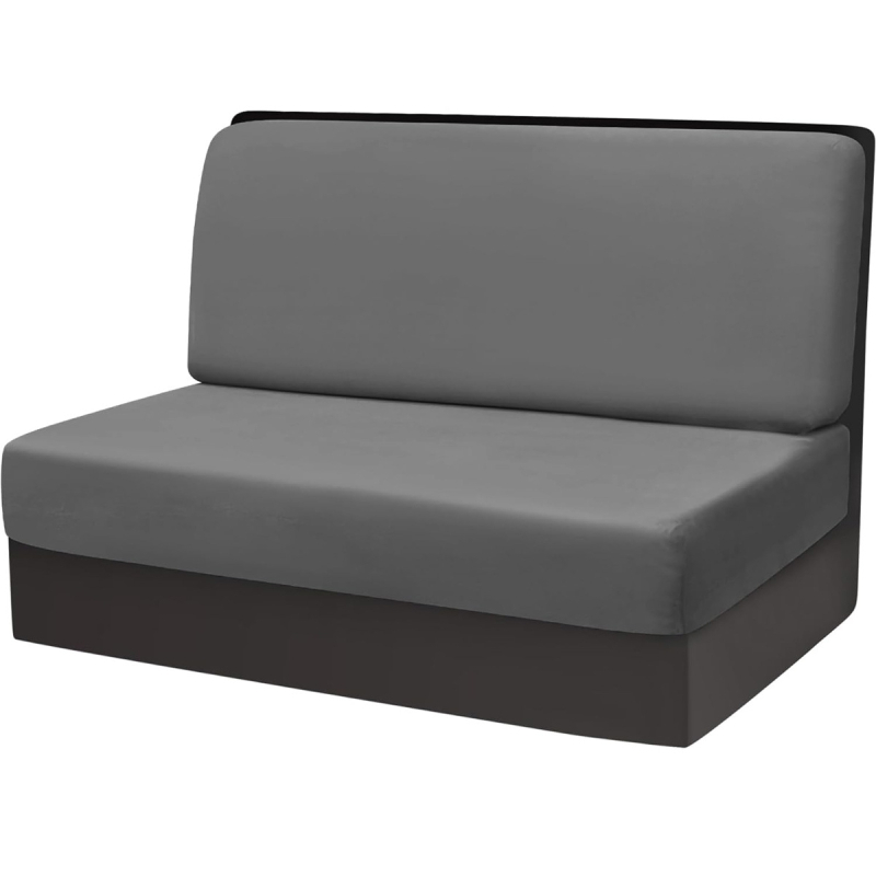 Калъфка за възглавница за диван в кемпер, 2 части, сребърна лисица, прахоустойчива, устойчива на надраскване, калъфка за възглавница за ресторант, хотел, карта