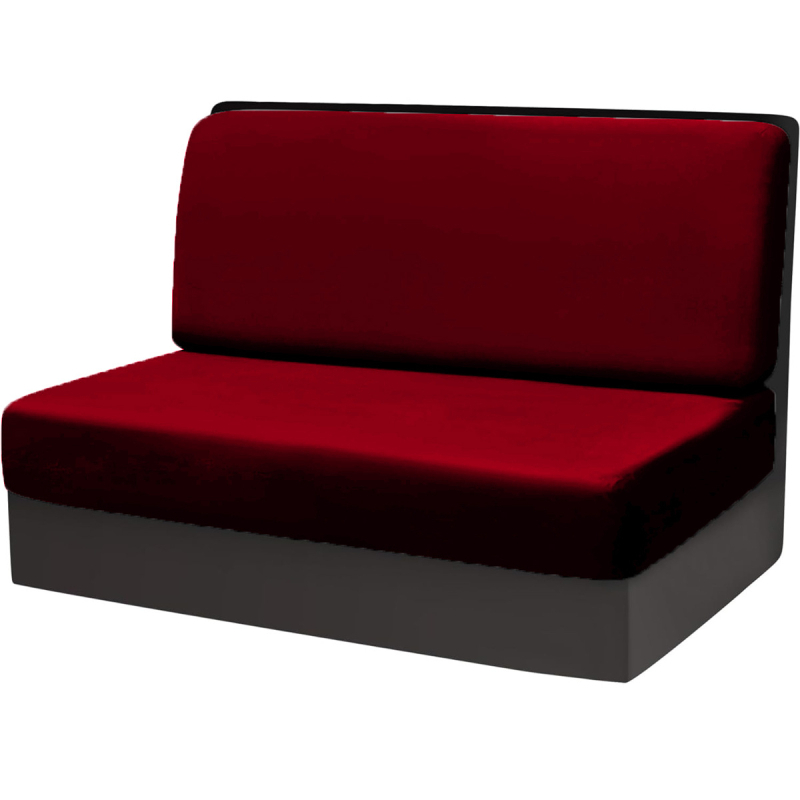 Калъфка за възглавница за диван в кемпер, 2 части, сребърна лисица, прахоустойчива, устойчива на надраскване, калъфка за възглавница за ресторант, хотел, карта