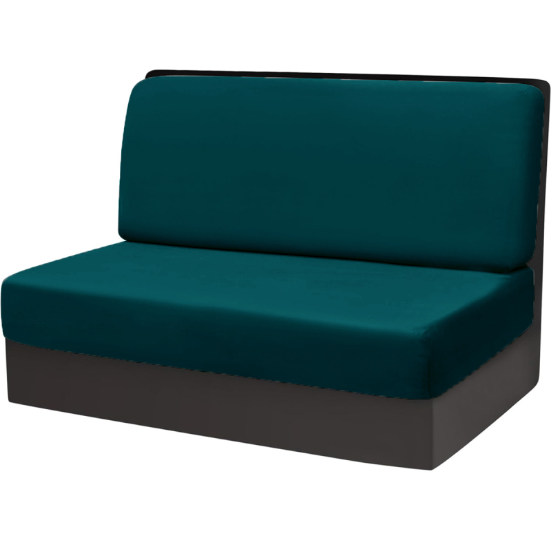 Калъфка за възглавница за диван в кемпер, 2 части, сребърна лисица, прахоустойчива, устойчива на надраскване, калъфка за възглавница за ресторант, хотел, карта