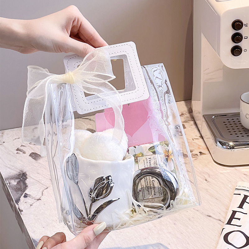 Чаша за кафе Tulip, висок клас, изящна керамична чаша за двойка, домакинска чаша за вода, 2024, нова дамска, с висока стойност