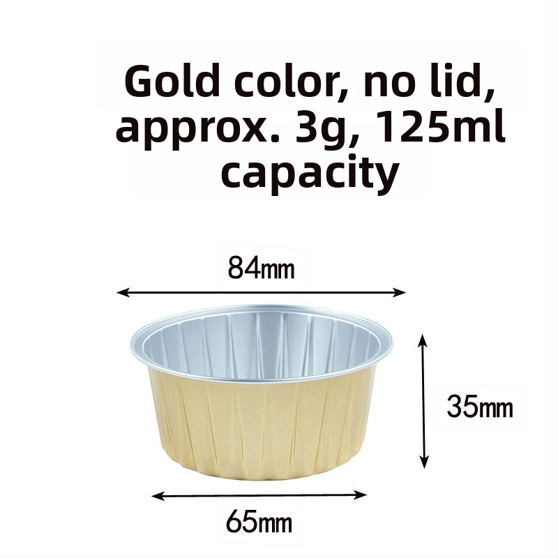 20 опаковки, 50 опаковки, чаши за пудинг, фритюрник със специален цвят, кутия от алуминиево фолио, кръгла купа, кутия за торта, чаша за барбекю