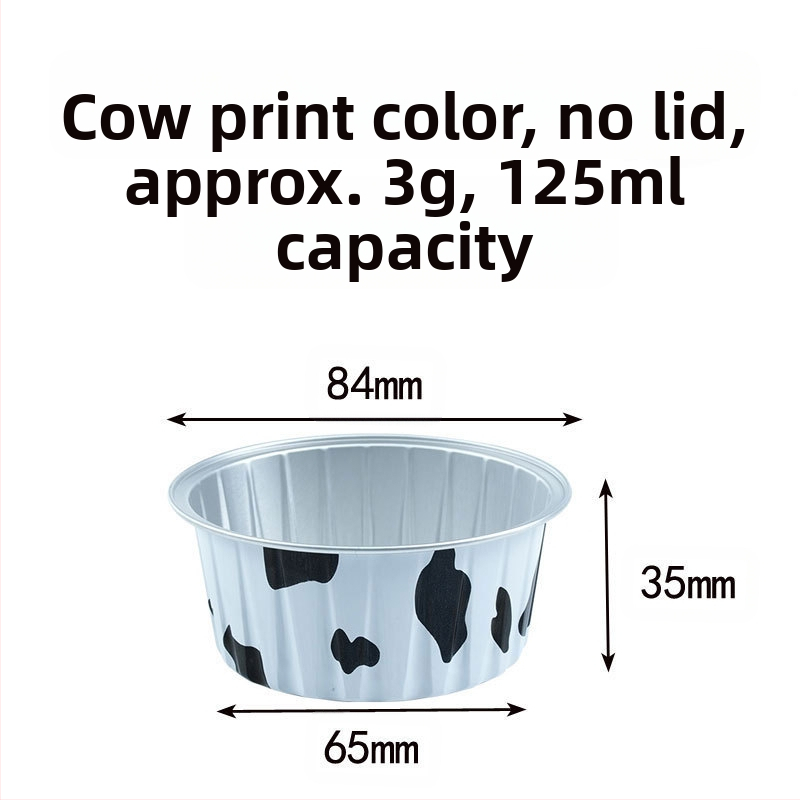 20 опаковки, 50 опаковки, чаши за пудинг, фритюрник със специален цвят, кутия от алуминиево фолио, кръгла купа, кутия за торта, чаша за барбекю