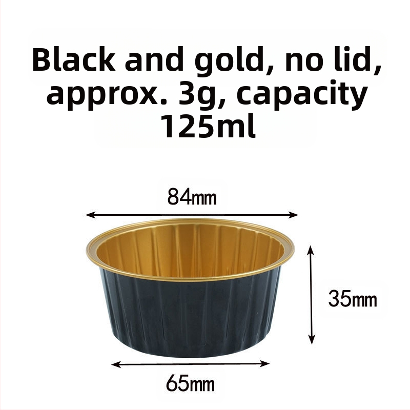 20 опаковки, 50 опаковки, чаши за пудинг, фритюрник със специален цвят, кутия от алуминиево фолио, кръгла купа, кутия за торта, чаша за барбекю