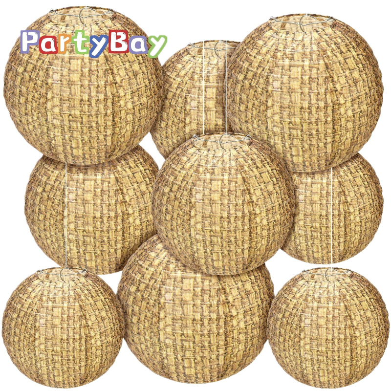 PARTYBAY kotiriidest paberlatern peokaunistus talumaja klassiruum rippuv kaunistus kooliklass pulm õpilane