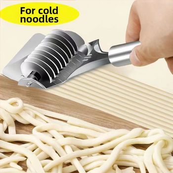 [Tehasepood] Roostevabast terasest nuudlilõikuri rullnuudlilõikur köögiriist käsitööna valmistatud mugav