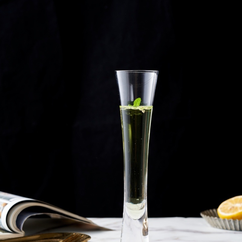 Roku darbs kristāla glāze šampanieša glāze burbuļglāze saldā vīna glāze radoša kāzu dāvana burbuļvīna glāze dāvana draugiem