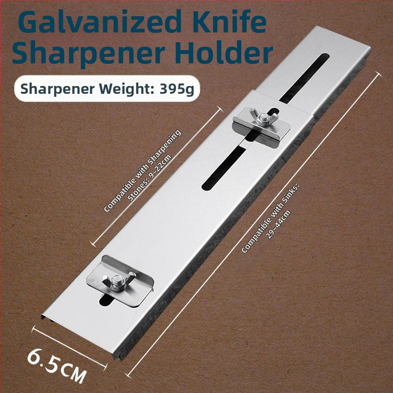 Roostevabast terasest fikseeritud terituskivi kronstein majapidamises kasutatavale reguleeritavale valamule, fikseeritud restile, uus libisemisvastane teritusrest