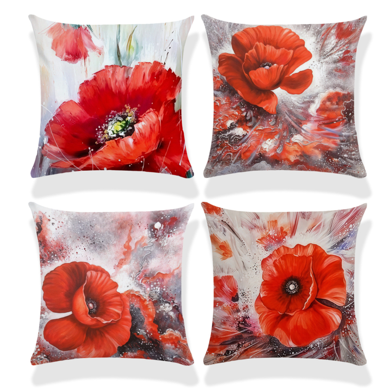 Vintage κάλυμμα μαξιλαριού λουλουδιών Διακόσμηση σπιτιού Δωμάτιο Υπνοδωμάτιο Σαλόνι Αυτοκίνητο Καναπές Διακόσμηση μαξιλαριού