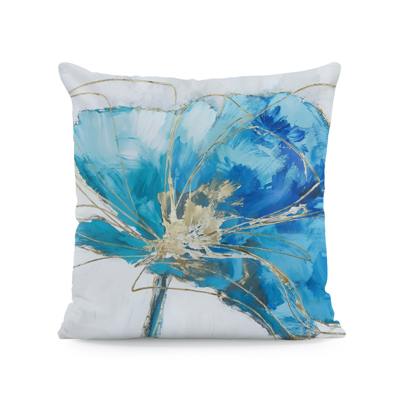 Vintage κάλυμμα μαξιλαριού λουλουδιών Διακόσμηση σπιτιού Δωμάτιο Υπνοδωμάτιο Σαλόνι Αυτοκίνητο Καναπές Διακόσμηση μαξιλαριού