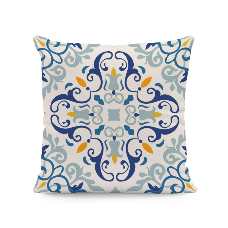 Vintage κάλυμμα μαξιλαριού λουλουδιών Διακόσμηση σπιτιού Δωμάτιο Υπνοδωμάτιο Σαλόνι Αυτοκίνητο Καναπές Διακόσμηση μαξιλαριού