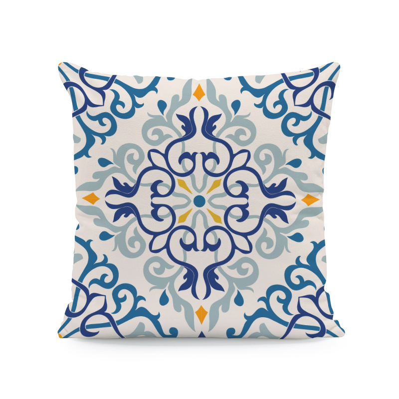 Vintage κάλυμμα μαξιλαριού λουλουδιών Διακόσμηση σπιτιού Δωμάτιο Υπνοδωμάτιο Σαλόνι Αυτοκίνητο Καναπές Διακόσμηση μαξιλαριού