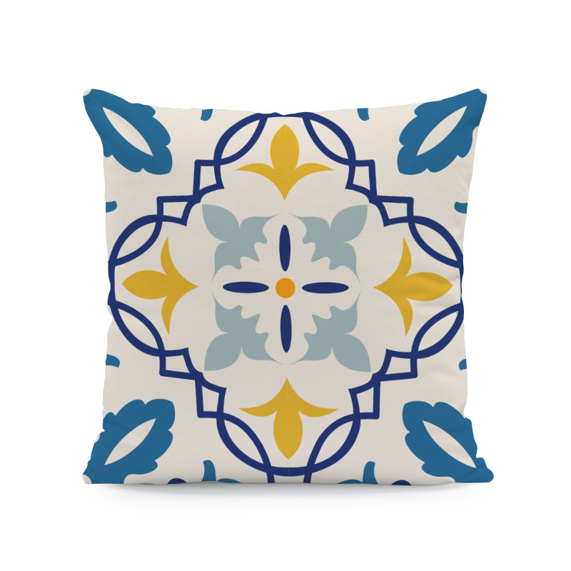 Vintage κάλυμμα μαξιλαριού λουλουδιών Διακόσμηση σπιτιού Δωμάτιο Υπνοδωμάτιο Σαλόνι Αυτοκίνητο Καναπές Διακόσμηση μαξιλαριού