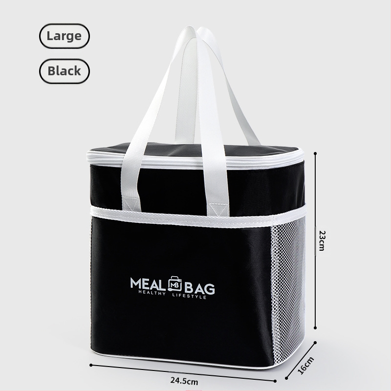 Pietų dėžutės rankinės izoliacinis krepšys lauko piknikui didelės talpos maisto krepšys biuro studentams