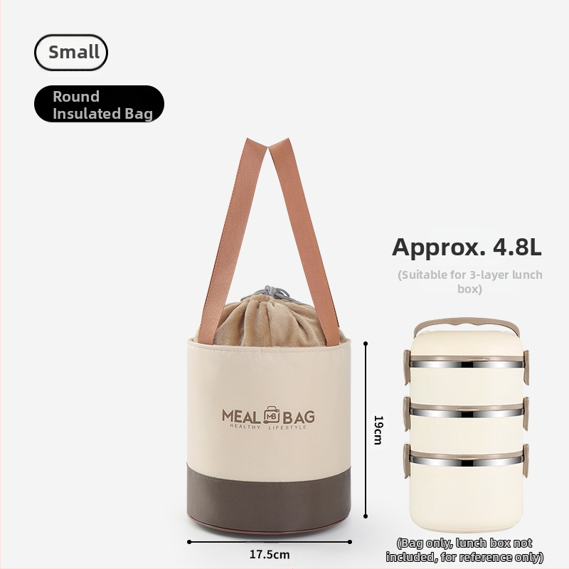 Pietų dėžutės rankinės izoliacinis krepšys lauko piknikui didelės talpos maisto krepšys biuro studentams