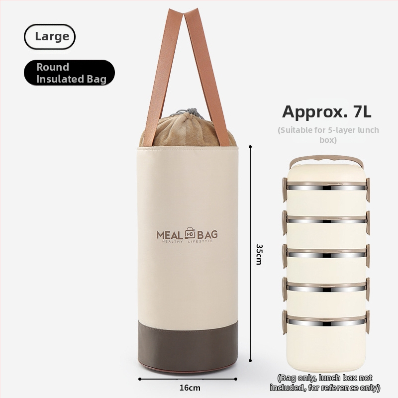 Pietų dėžutės rankinės izoliacinis krepšys lauko piknikui didelės talpos maisto krepšys biuro studentams