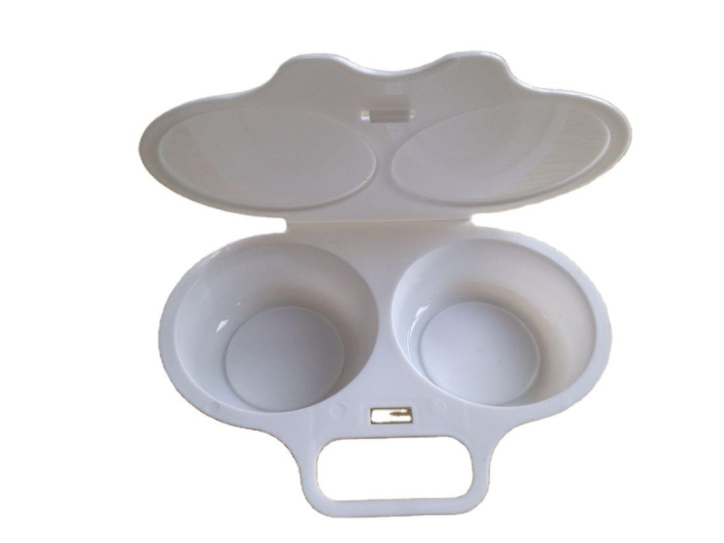 Pārrobežu noliktavā mikroviļņu krāsns olu tvaicētājs omlete plastmasas mikroviļņu krāsns olu tvaicētājs plastmasas omlete kaste