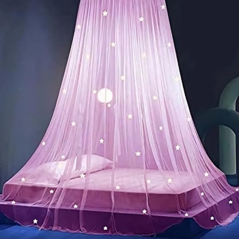 Helendav lihtne kupliga sääsevõrk rippuv helendav printsessivõrk krüptitud kokkupandav õpilase sääsevõrk Amazoni kuum müük nüüd