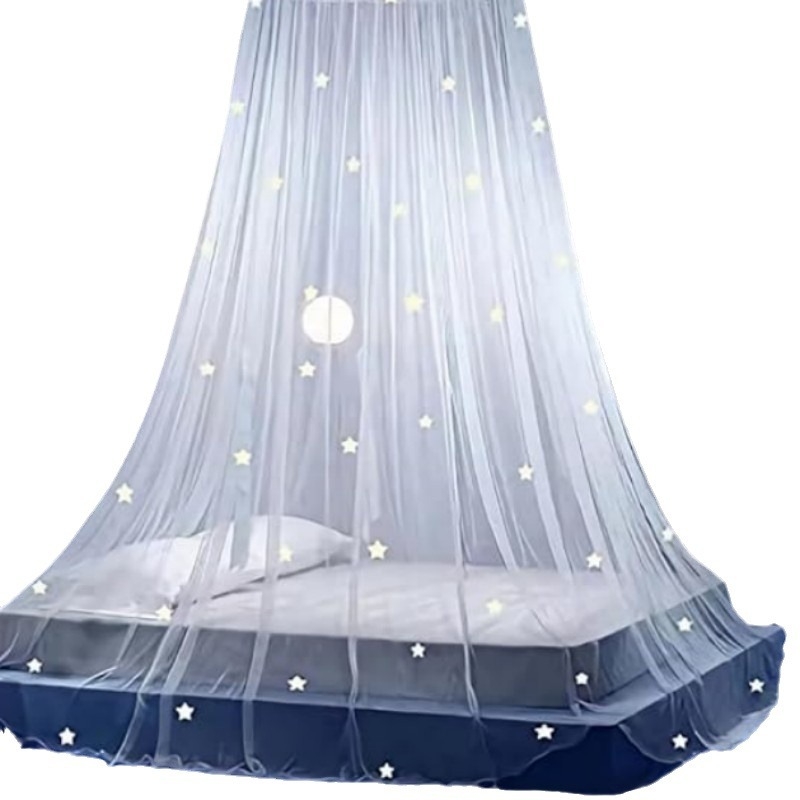 Helendav lihtne kupliga sääsevõrk rippuv helendav printsessivõrk krüptitud kokkupandav õpilase sääsevõrk Amazoni kuum müük nüüd