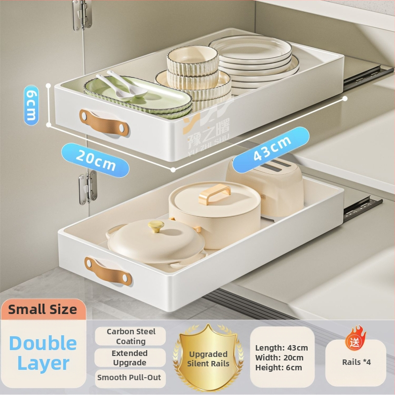 Su rankena spintelėje traukiamas krepšelis virtuvės prieskonių laikymo dėžė stumdomas bėgelis montavimo nereikalaujanti laikymo dėžė tarpų