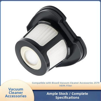 Sobib Bissell bi/Shengi pihutolmuimeja lisatarvikutele 2579 filtrielement HEPA filtri sõel
