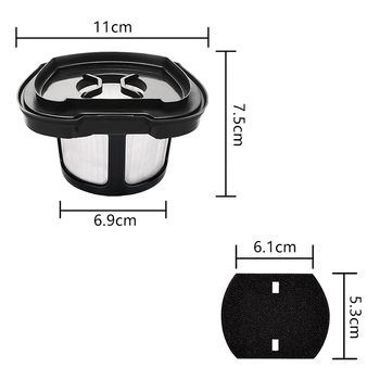 Sobib Bissell bi/Shengi pihutolmuimeja lisatarvikutele 2579 filtrielement HEPA filtri sõel