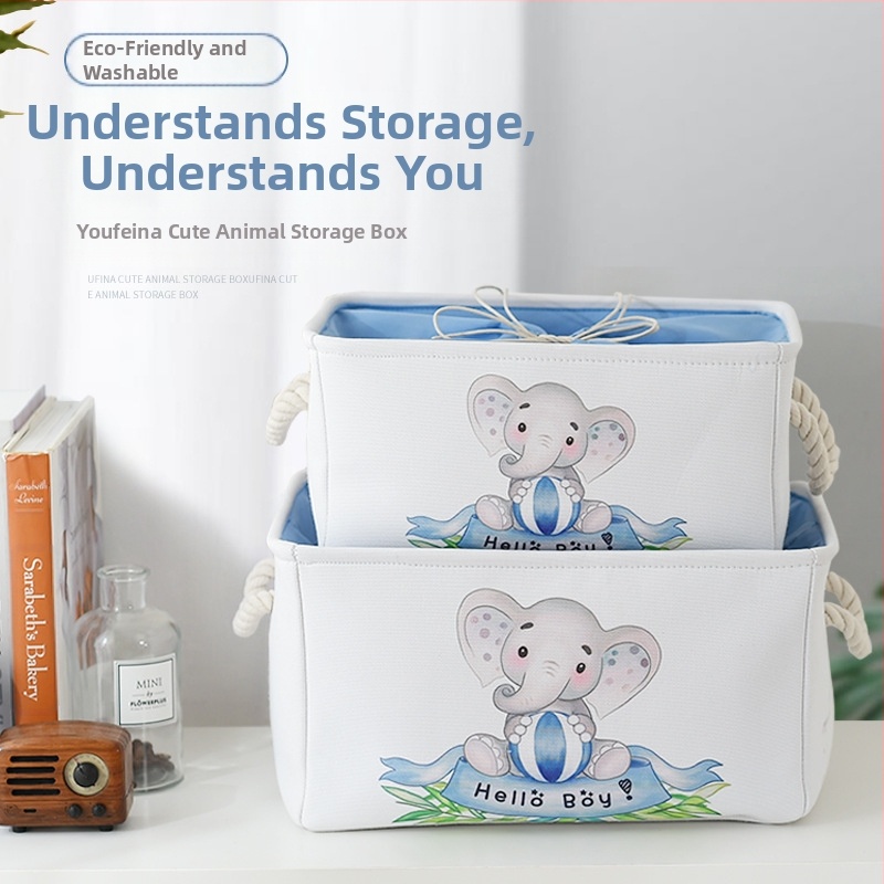 Sandėliavimo dėžė, kūdikių žaislų laikymo dėžė, audinys, sulankstoma didelė namų apyvokos drabužių laikymo dėžė, laikymo dėžė
