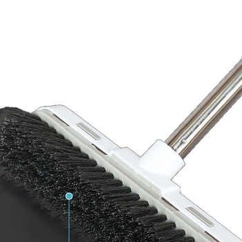 Grindų šepetys Tualeto grindų šepetys ilga rankena Tualetas Vonios kambarys Buitinis kietų plaukų valymas Plytelių tarpų valymas Daugiafunkcis