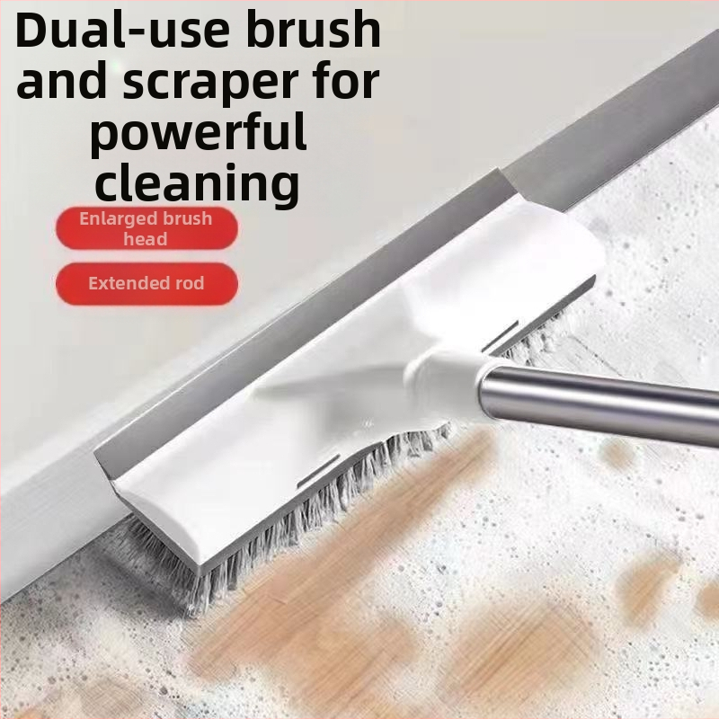 Grīdas birste Tualetes grīdas birste ar garu rokturi Tualete Vannas istaba Mājsaimniecība Cietu matu tīrīšana Flīžu spraugu tīrīšana Daudzfunkcionāla