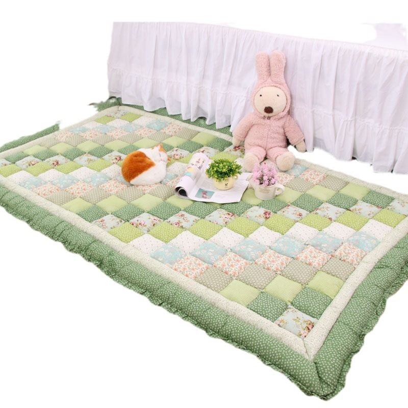 Laipiojimo kilimėlis „Tatami Bay Window“ kilimėlis „Four Seasons“ universalus neslystantis sustorintas pastoracinis kilimėlis korėjietiško stiliaus kilimėlis tingioms grindims miegamojo lovos pusėje